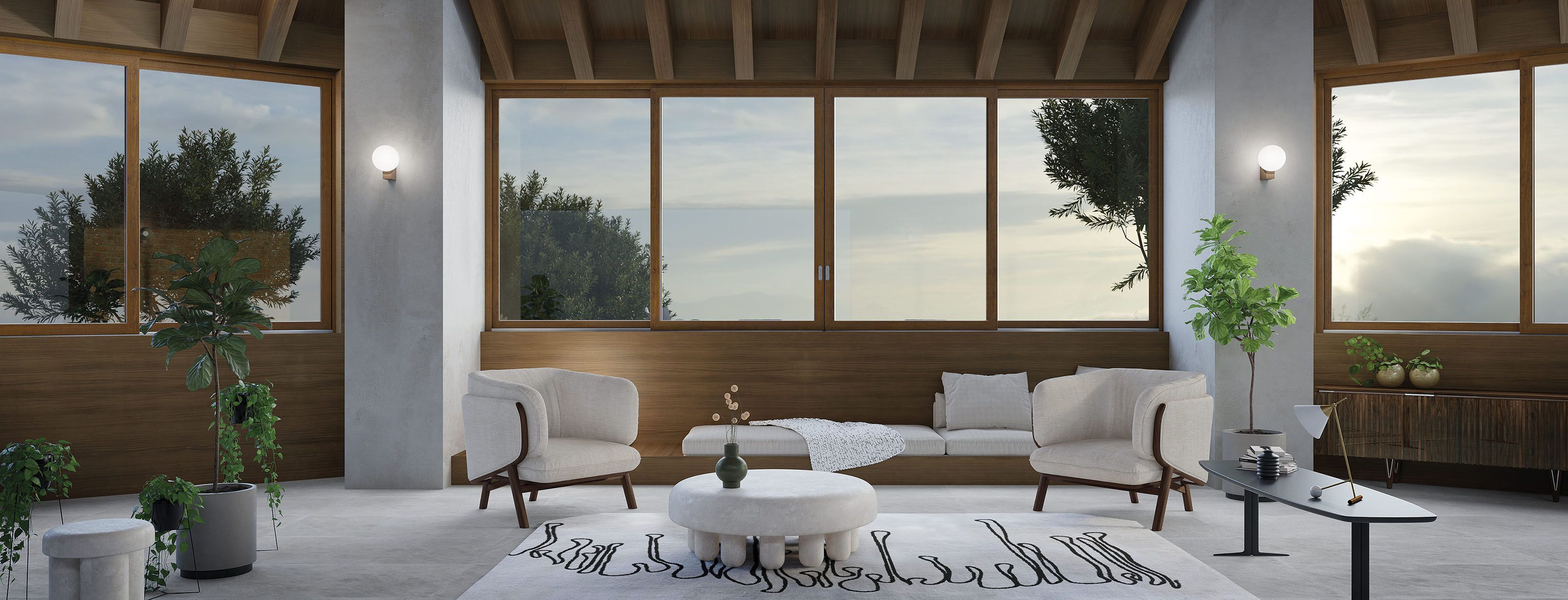 Раздвижные окна из ПВХ D&V Serramenti SOFTSLIDE ARCH-00143505 - Вид №6