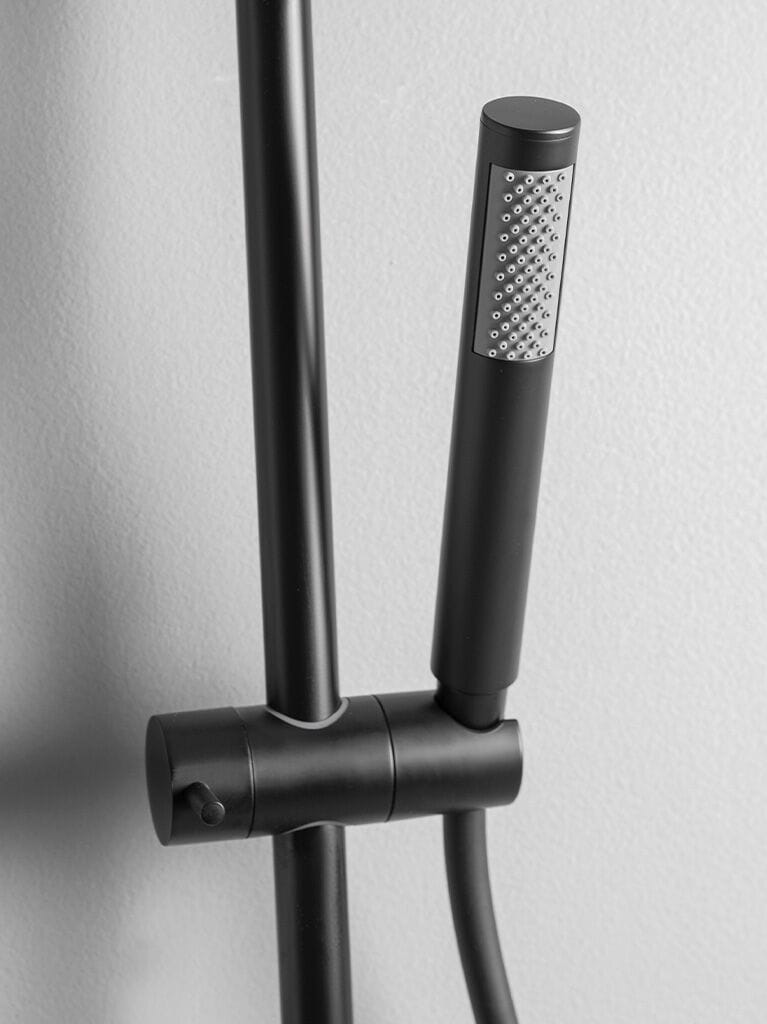 Настенная душевая колонка из нержавеющей стали с ручным душем TAMANACO TRITONE ARCH-00134398 - Вид №2