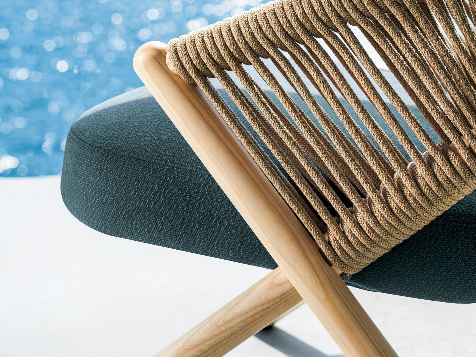 Веревочное кресло с подлокотниками Very Wood сестры ARCH-00141629 - Вид №6