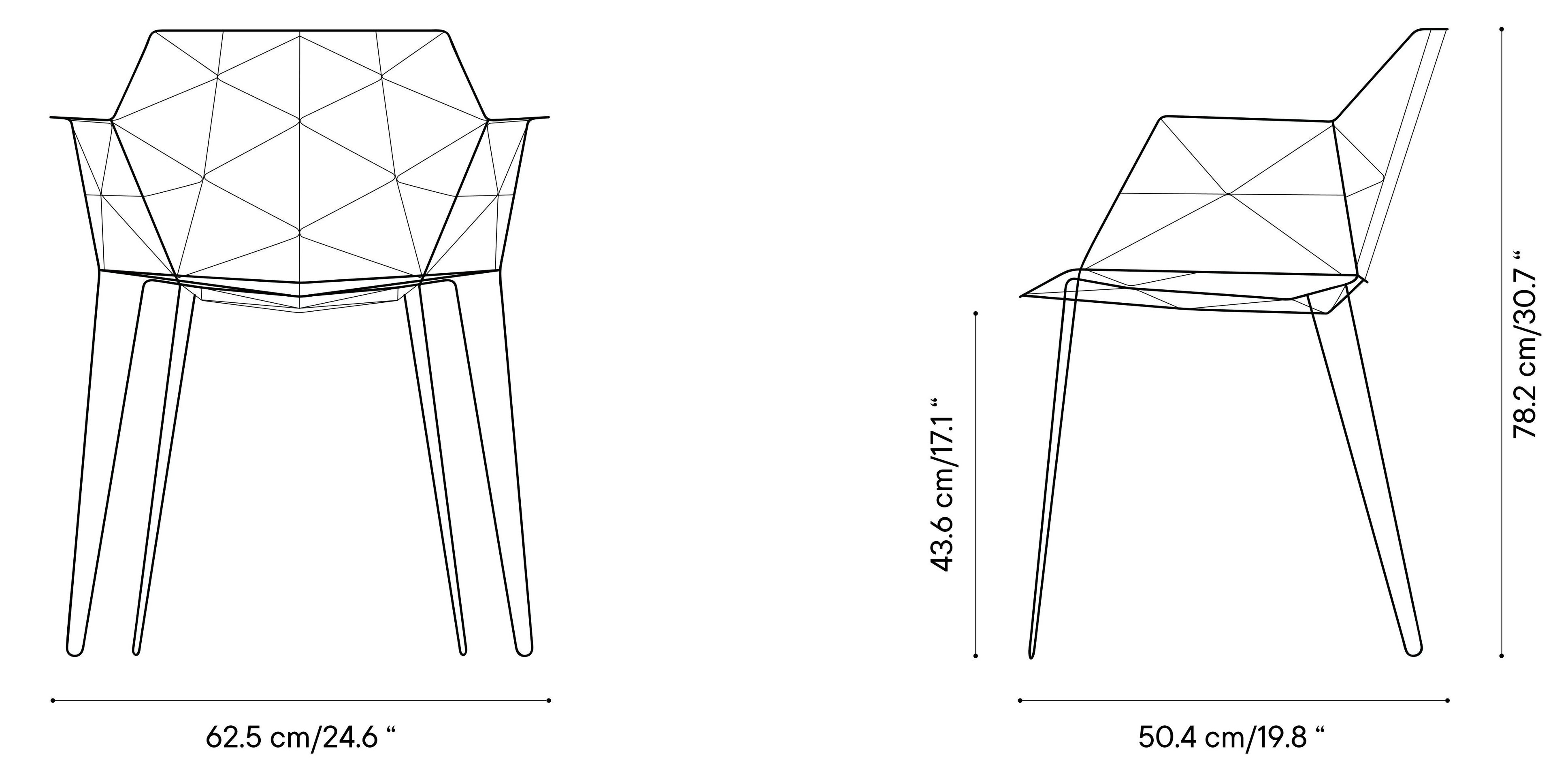 Стальной штабелируемый садовый стул с подлокотниками iSimar Mitjorn ARCH-00113711 - Вид №5