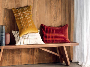 Прямоугольная подушка из хлопка и полиэстера