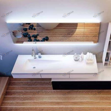 46900 Встроенная раковина под столешницу овальная MOMA Design Woodtower