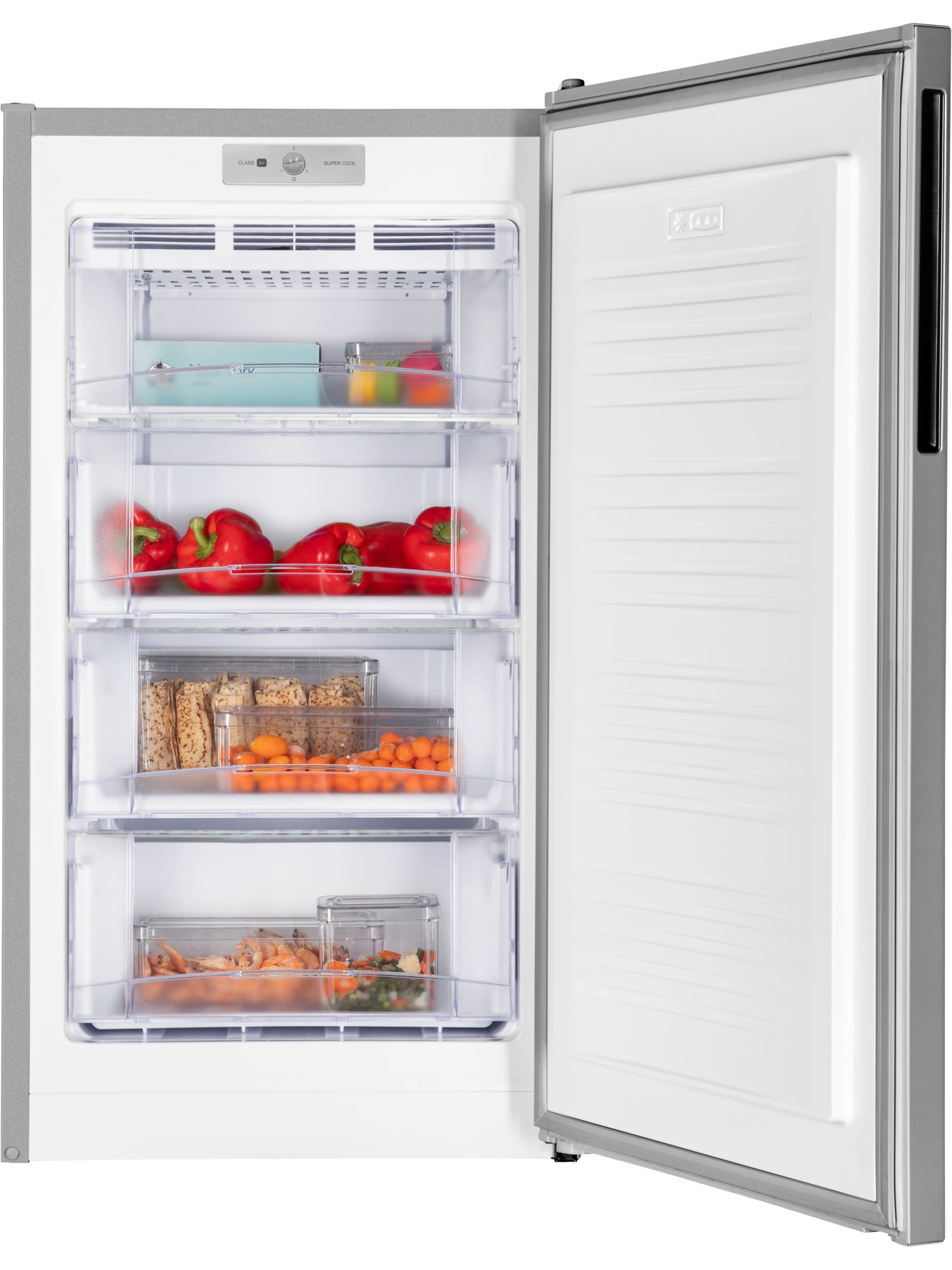 9291866 Морозильный шкаф  NORD DF 261 SAP серебристый STDN-0077307 - Вид №1