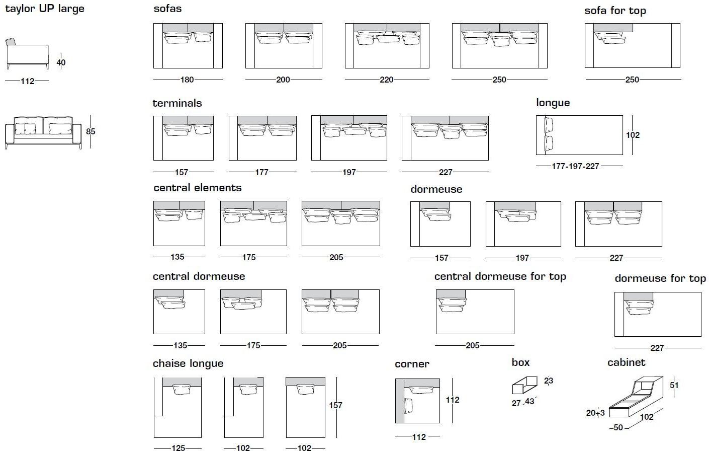 Frigerio Salotti Модульный тканевый диван Taylor sun-id-1402638 - Вид №10