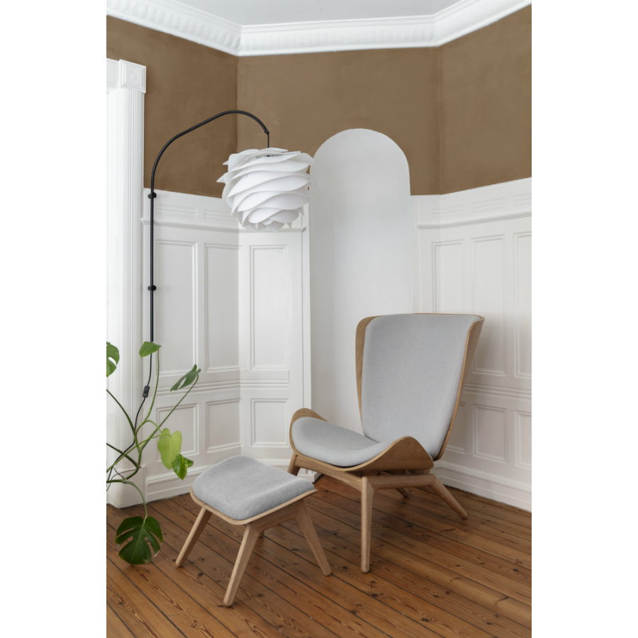 Основание для бра Willow single black (Д-77,7, В-123 см), 1,5 текстильный провод с вилкой UMAGE 4111 - Вид №1