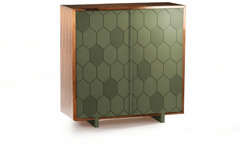 Mambo Unlimited Ideas Деревянная барная стойка Lewis sun-id-1473223 - Вид №1