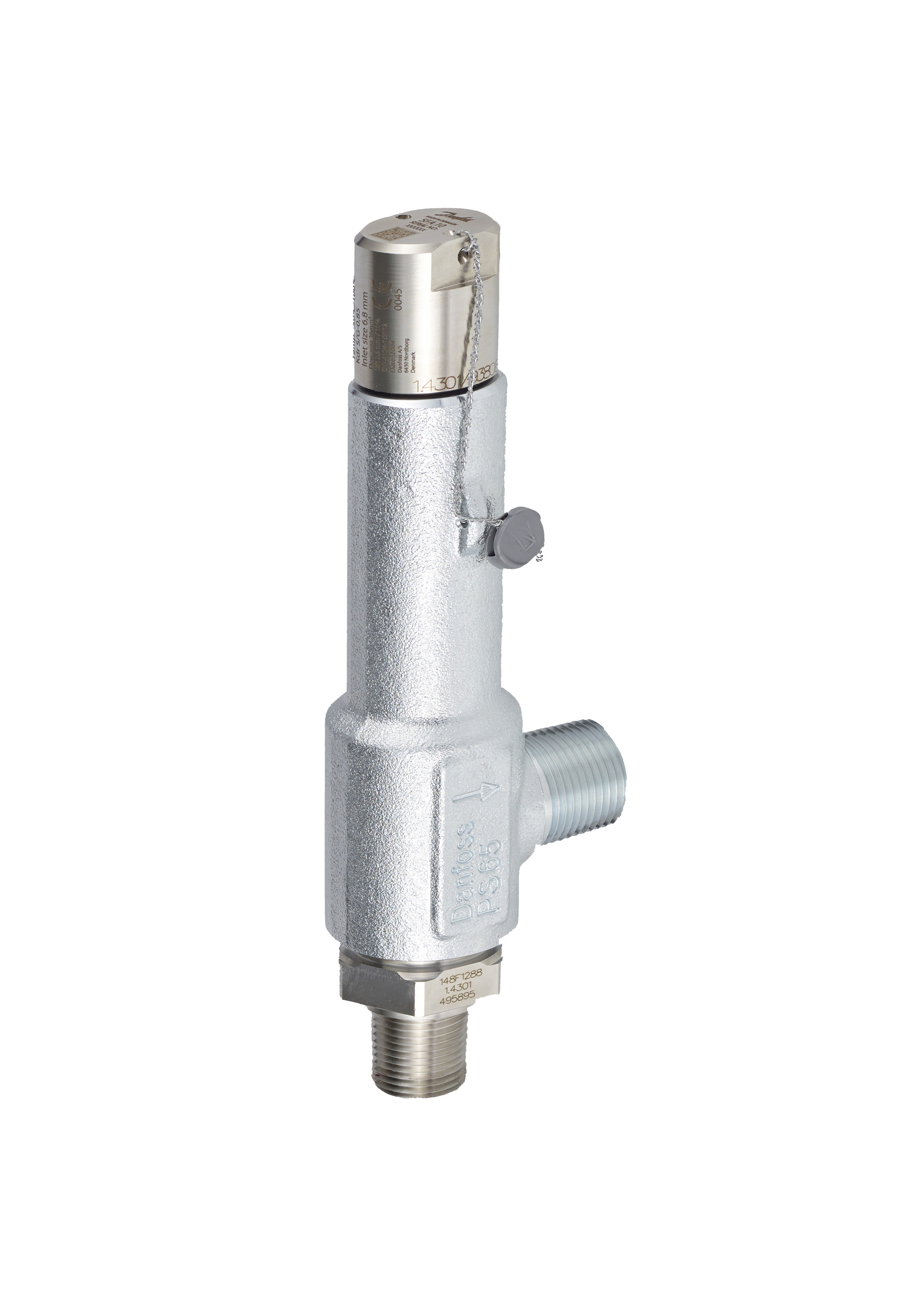 Danfoss SFA 10 — предохранительные клапаны, зависящие от противодавления с уставкой открытия 10-65 бар SFA 10 T 223 Клапан предохранительный 148F4223  - Вид №12