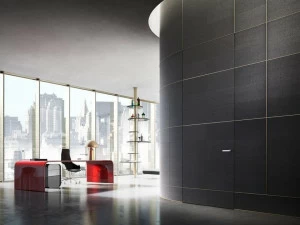 Linvisibile Распашная дверь заподлицо со стеной Linvisibile alba