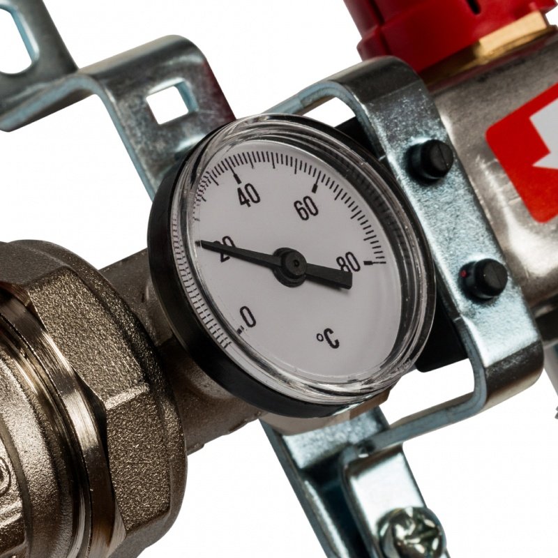 Коллектор нерж в сборе 4 выхода с расходомерами STOUT SMS0907000004 - Вид №2