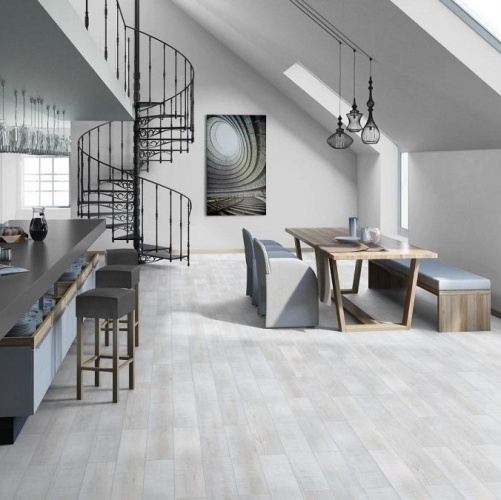 Виниловый ламинат Tarkett Lounge Nordic Дуб с брашью (Текстурированная) 914,4х152,4/101,6 мм 1000901232 - Вид №3