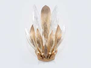 Бронзовый светодиодный настенный светильник ручной работы