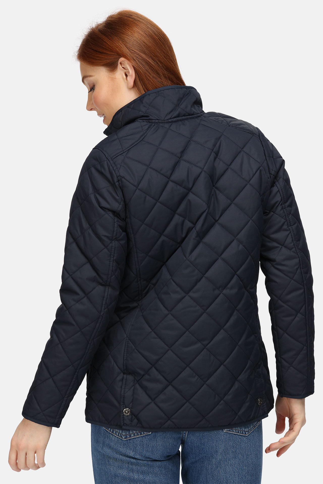 5041912 Куртка РЕГАТТА ПРОФЕШИОНАЛ ТАРАХ утепленная женская синяя  Демисезонная одежда размер 18 (52-54) Спецодежда  - Вид №4