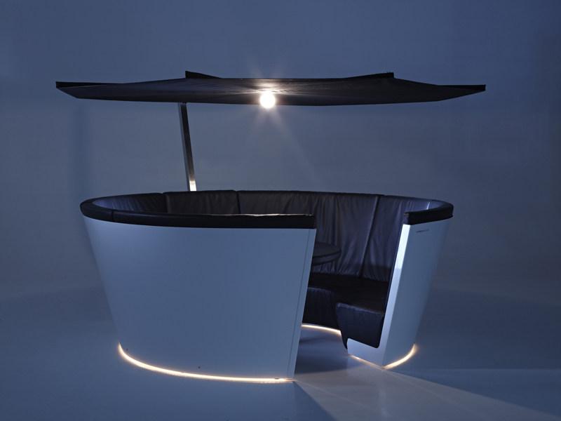 Extremis Изогнутый диван из экокожи Kosmos sun-id-1476293 - Вид №15