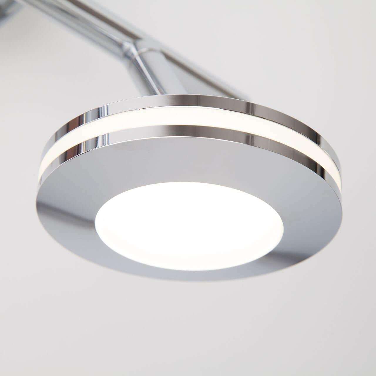 Светильник настенный цвета хром Eurosvet 20002/2 EUROSVET RОUND 00-3926505 Хром  - Вид №3