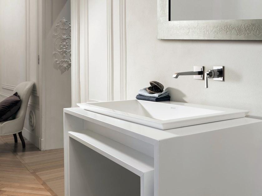 GRAFF Смеситель для умывальника настенный на 2 отверстия Finezza 5156000/5156100 - Вид №1