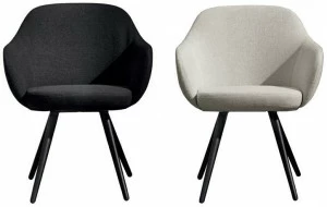 Sovet italia Стул с обивкой и подлокотниками Cadira