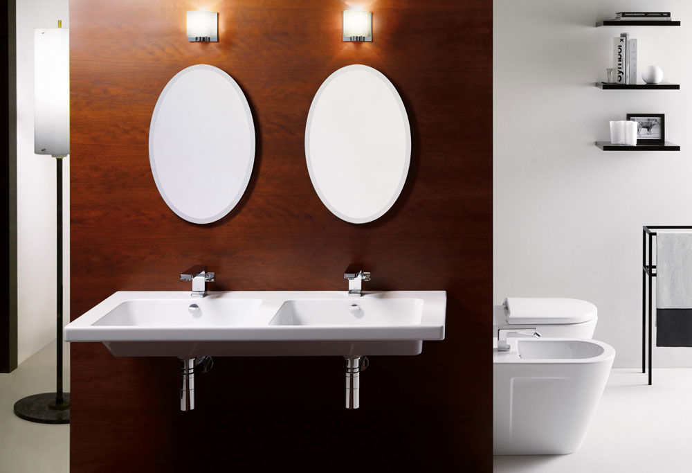 8625111 Подвесная раковина настенная овальная GSI ceramica Norm белая - Вид №5