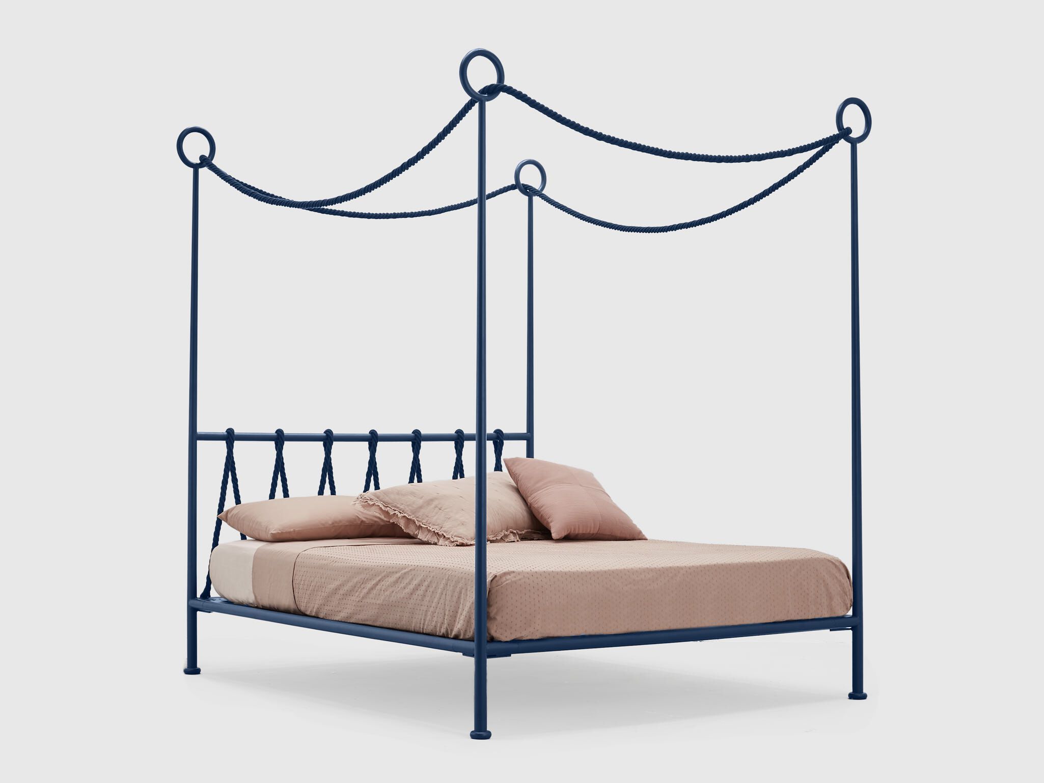 Двуспальная кровать из кованого железа с балдахином Lispi CIMA ARCH-00151010 - Вид №13