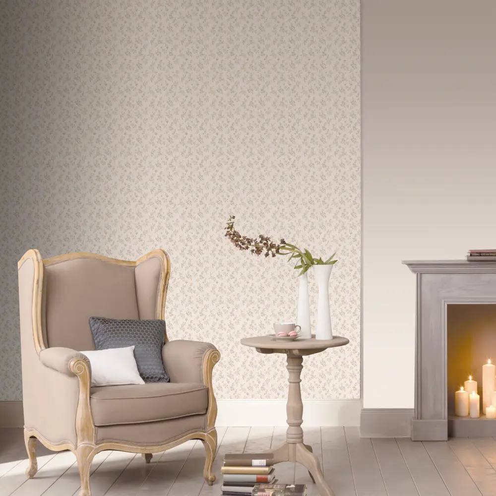 Обои флизелиновые Erismann Elegance бежевые 1.06 м 3619-3 82136392 STLM-2074978 - Вид №1