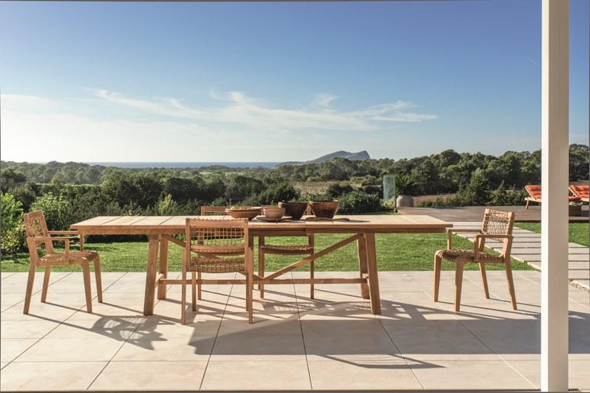 Unopiù Штабелируемый стул из тика Synthesis Sesy - Вид №3