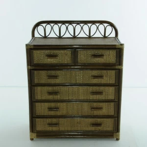 Комод из ротанга зеленый "Олива" 08/06 VINOTTI  00-3885285 Зеленый