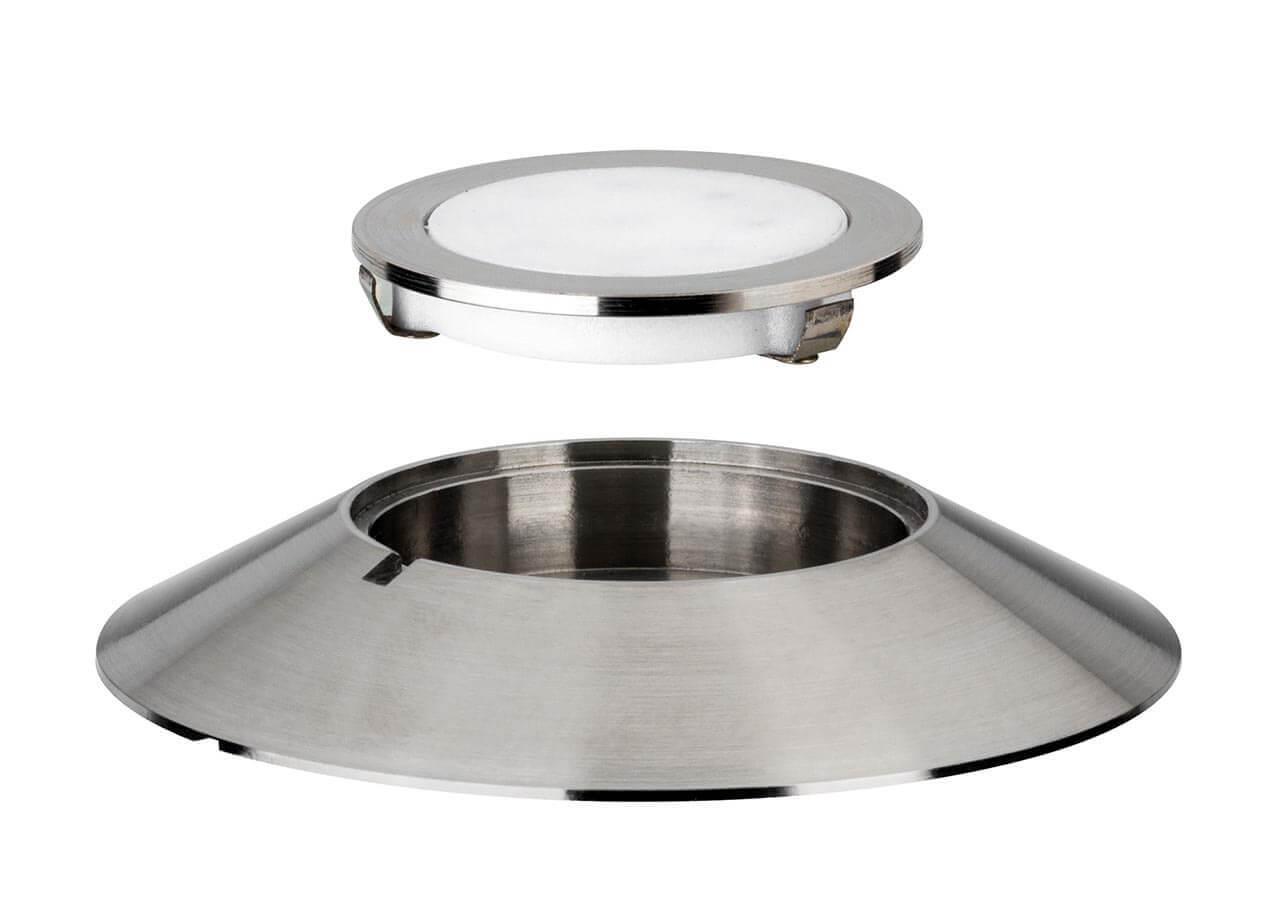 Уличный светильник ландшафтный светодиодный D 8 см серебряный Allround Mount 93831 PAULMANN ALLROUND MOUNT 00-3897010 Серебро  - Вид №1