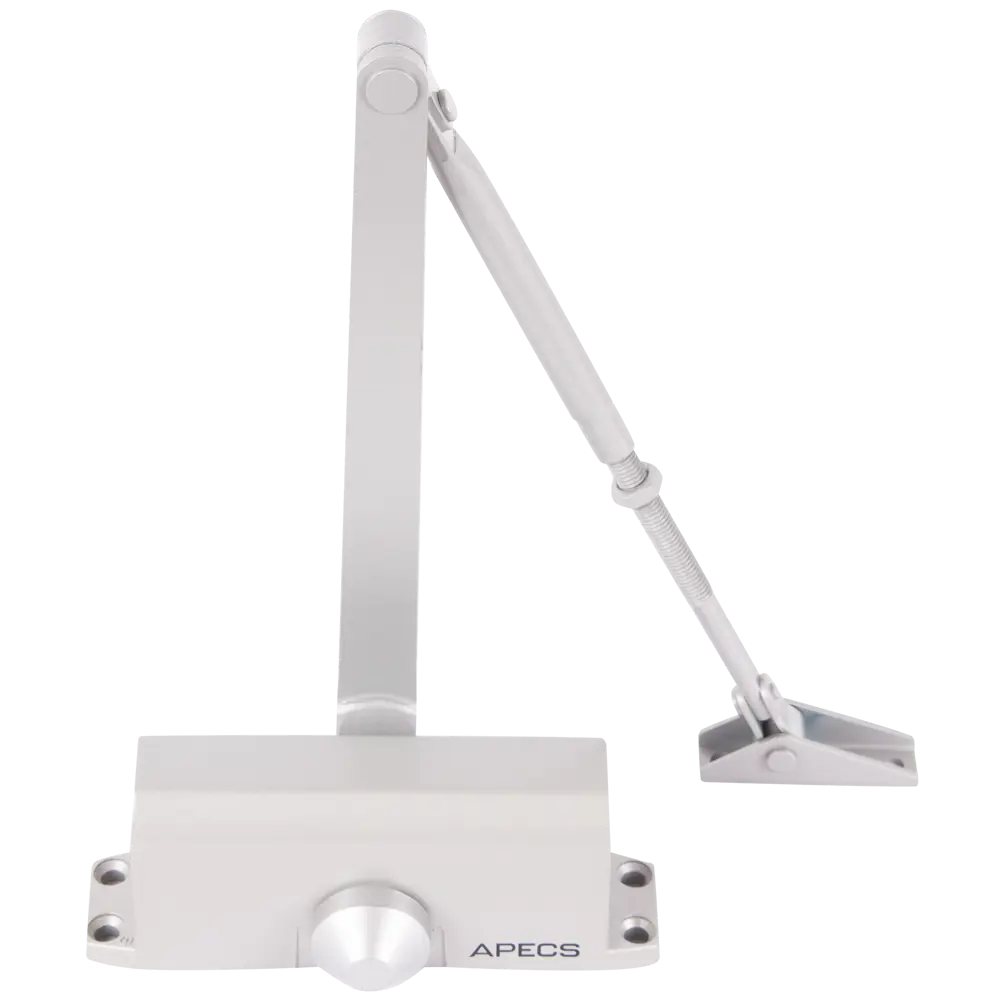 Доводчик дверной Apecs DC-22/25-45-M-S, 25-45 кг, цвет серебро STLM-2197213