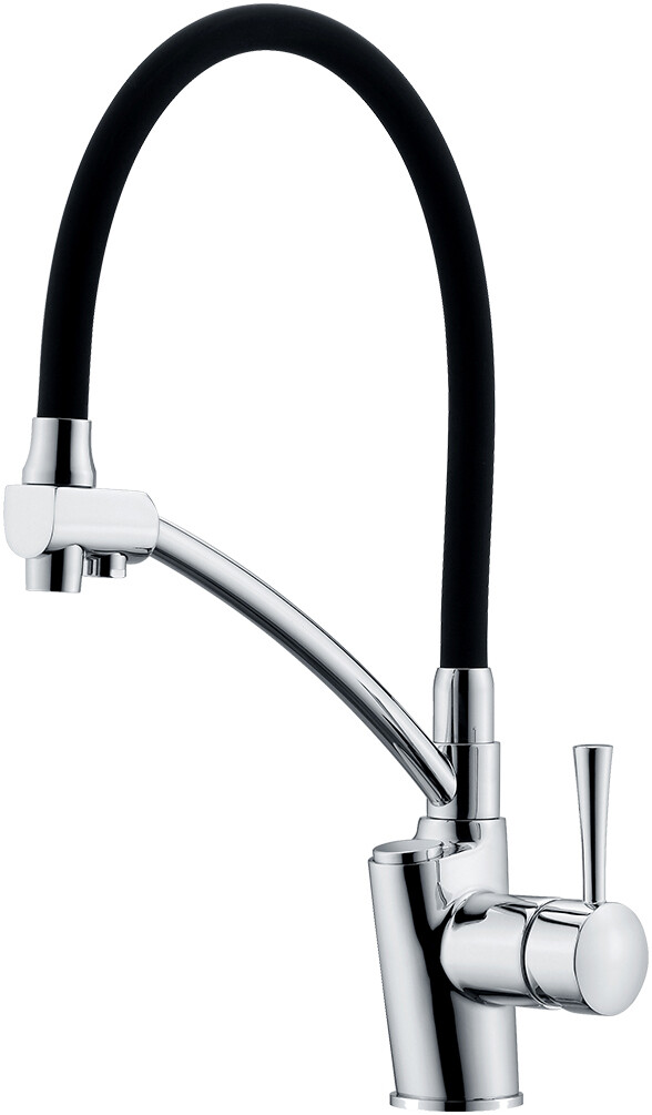 Смеситель ZorG Sanitary ZR 354-6 YF для кухонной мойки, хром