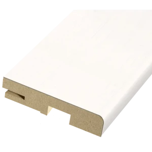 Плинтус напольный МДФ Дуб пломбир 70x16x2100 мм цвет белый 84921559 STLM-2197554