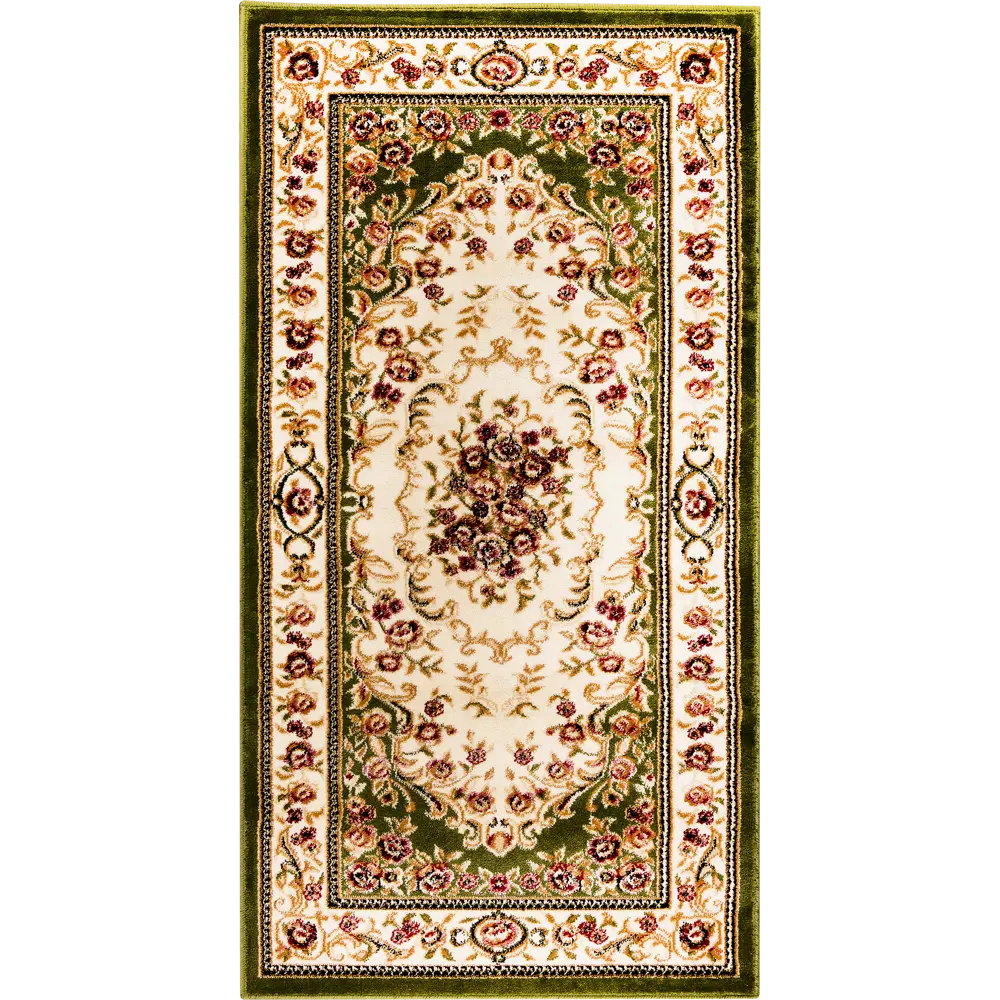 Ковер полипропилен Олимпос 150x230 см цвет зеленый MERINOS STLM-2016063 - Вид №1