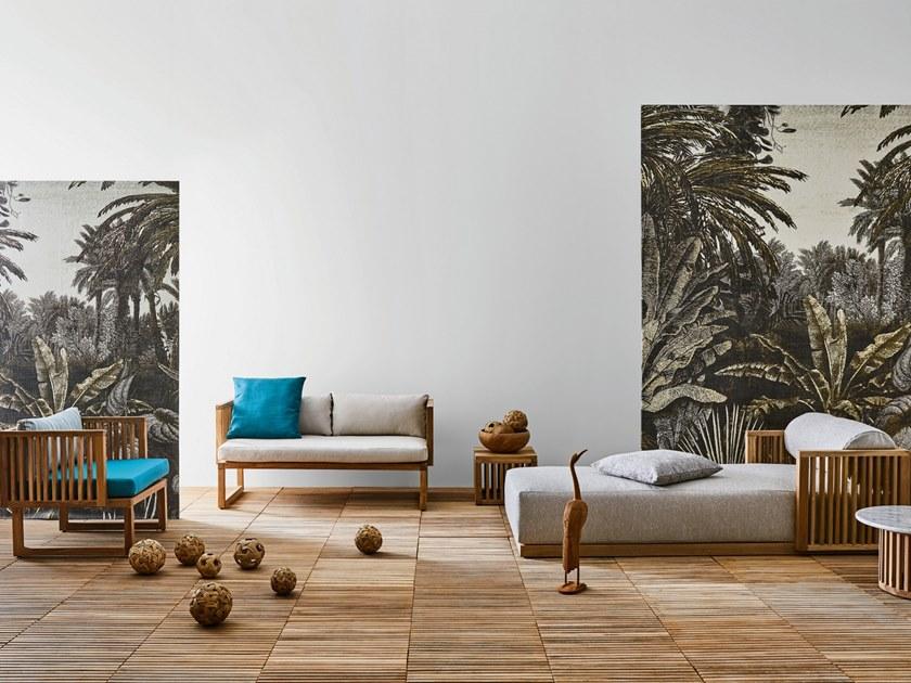 Il Giardino di Legno Квадратный садовый столик из тика Code Code0489 - Вид №2