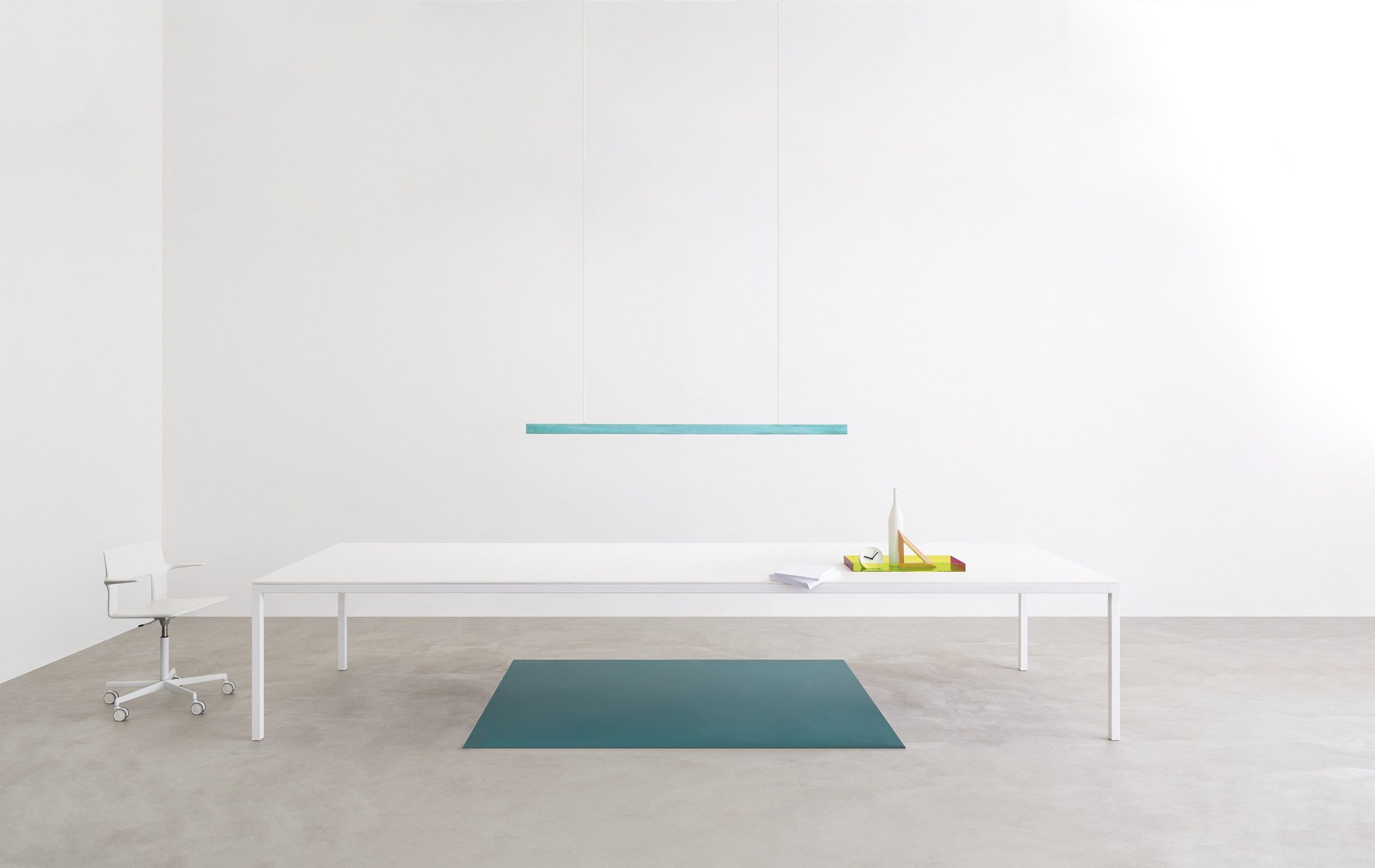 Стальной прямоугольный обеденный стол Desalto HELSINKI ARCH-00026671 - Вид №4