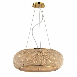 Подвесной светильник Ideal Lux Pasha SP10 Oro IDEAL LUX ДИЗАЙНЕРСКИЕ, PASHA ORO 072728 Золотой