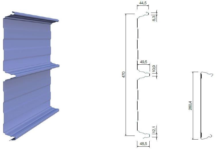DOMICO Металлическая фасадная панель sun-id-1401534 - Вид №6