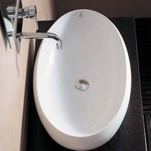 43432 Накладная раковина на столешницу  овальная Ceramica Hidra  - Вид №4