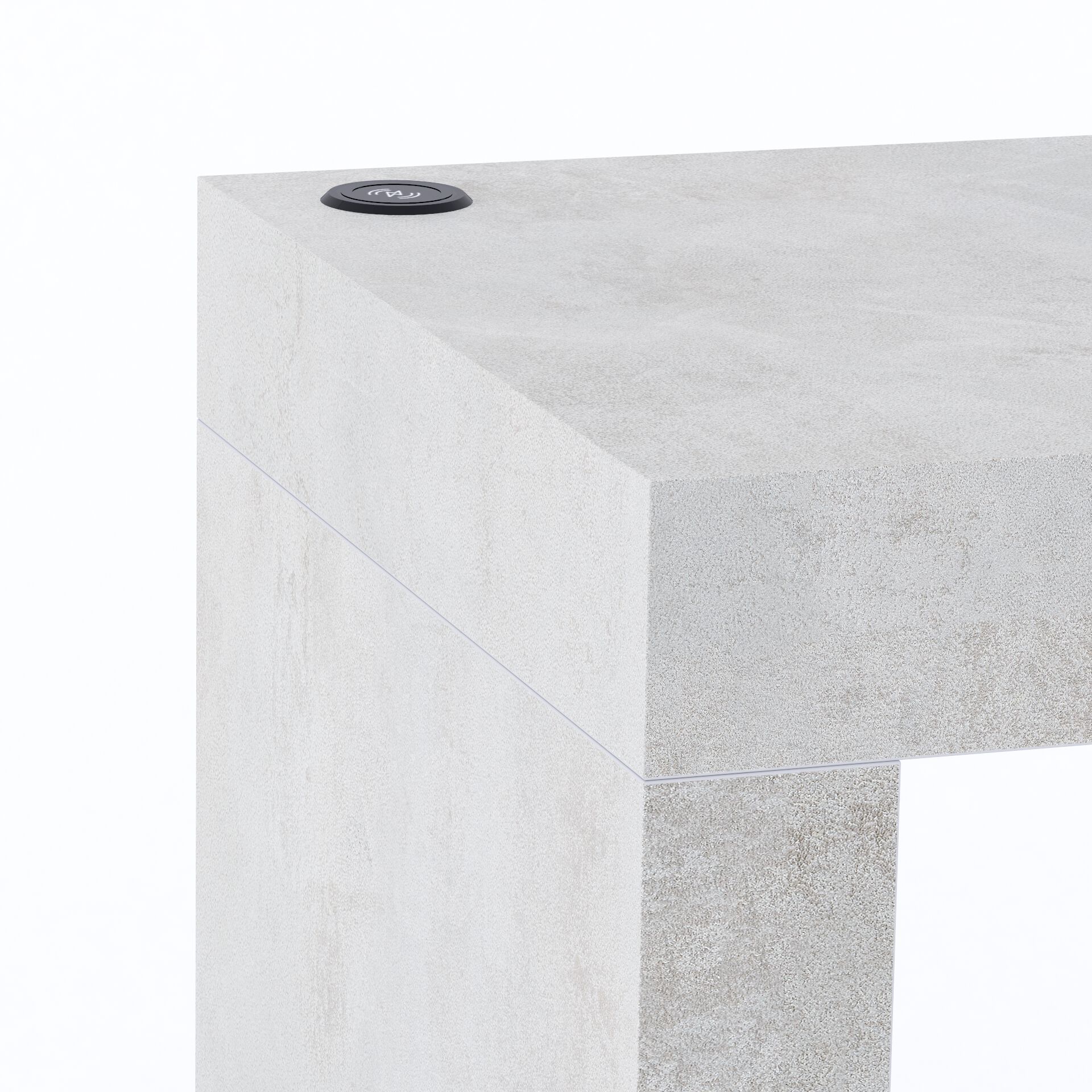 Меламинированный полуостровный настенный стол с беспроводным зарядным устройством Mobili Fiver Evolution ARCH-00078894 - Вид №20