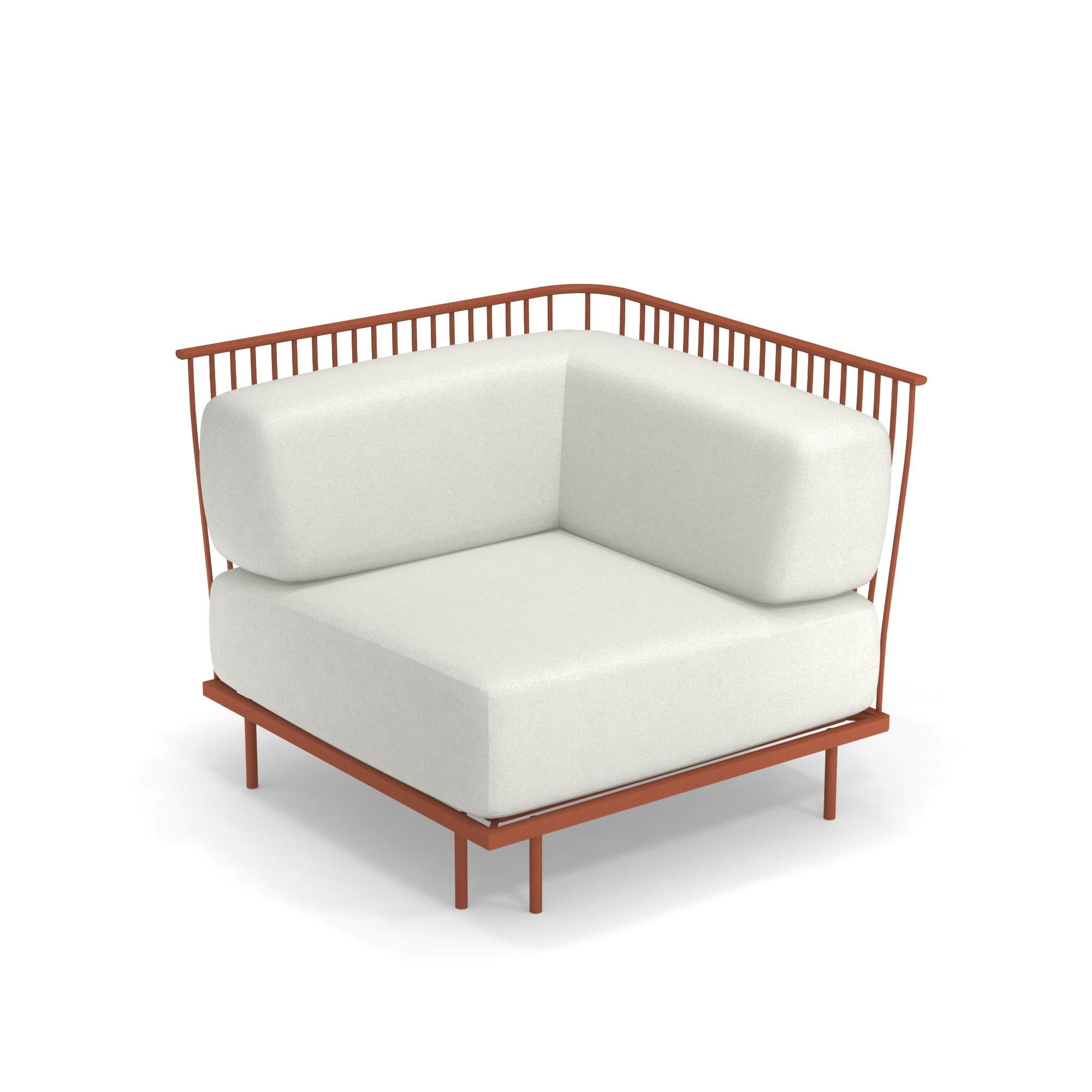 Тканевое мягкое угловое садовое кресло emu Cannolè ARCH-00124032 - Вид №34