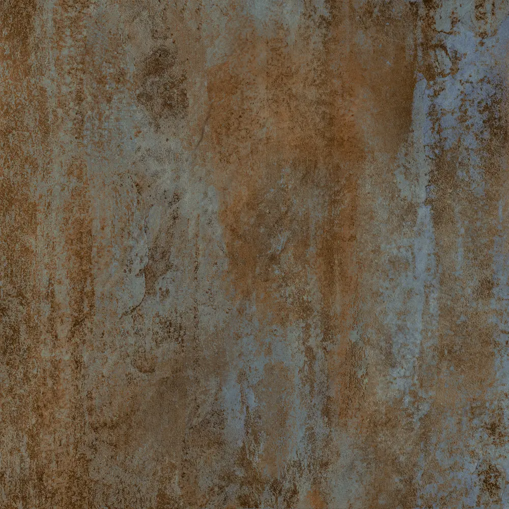ALMA CERAMICA Oxide: керамогранит 60×60 см в бирюзово-коричневых тонах 86711033 STLM-0070930 - Вид №1