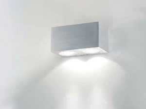 BEL-LIGHTING Бра для наружного освещения прямого света из анодированного алюминия Cube 904.gu