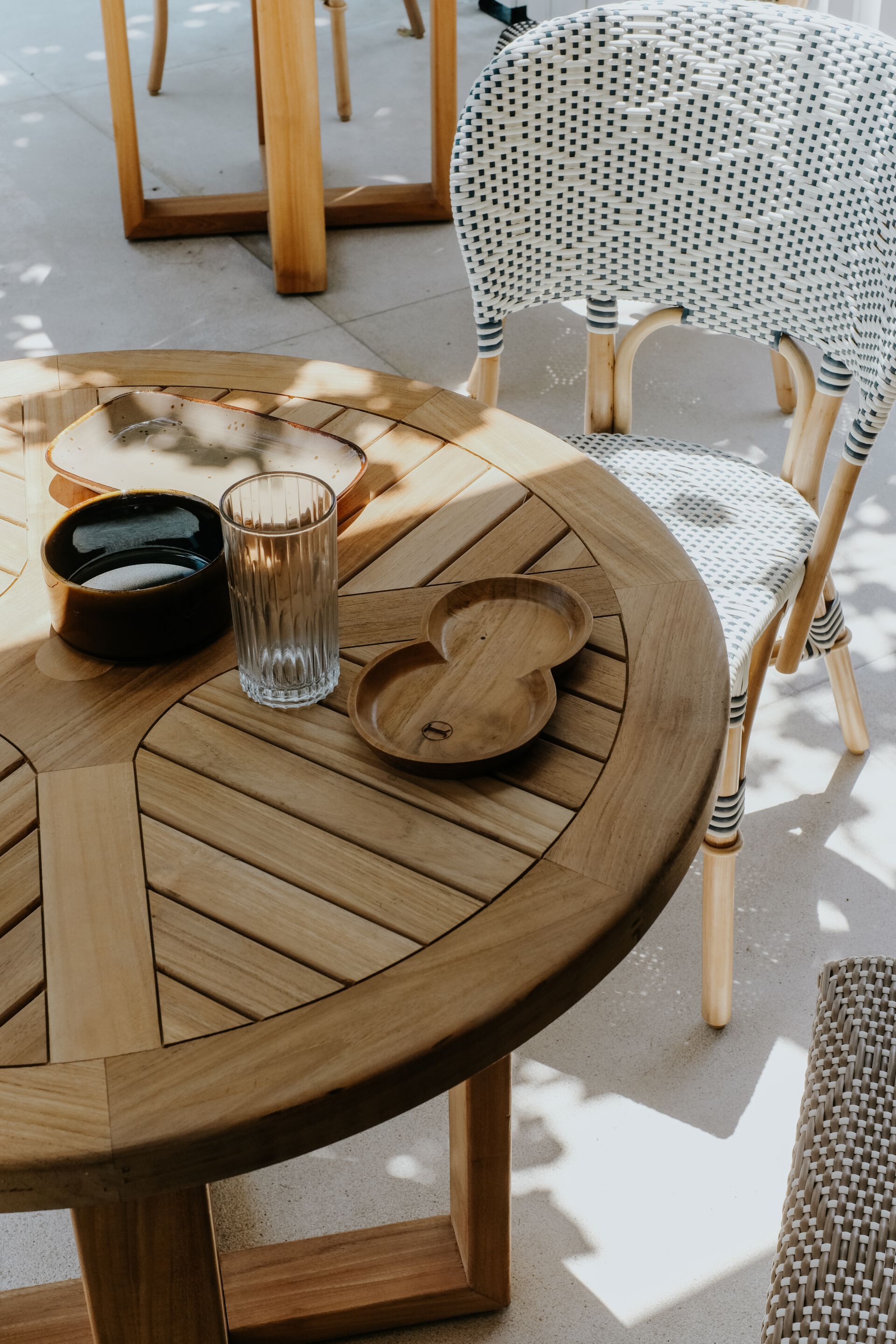 Ротанг сад стул с открытой спинкой cbdesign бистро ARCH-00150703 - Вид №13