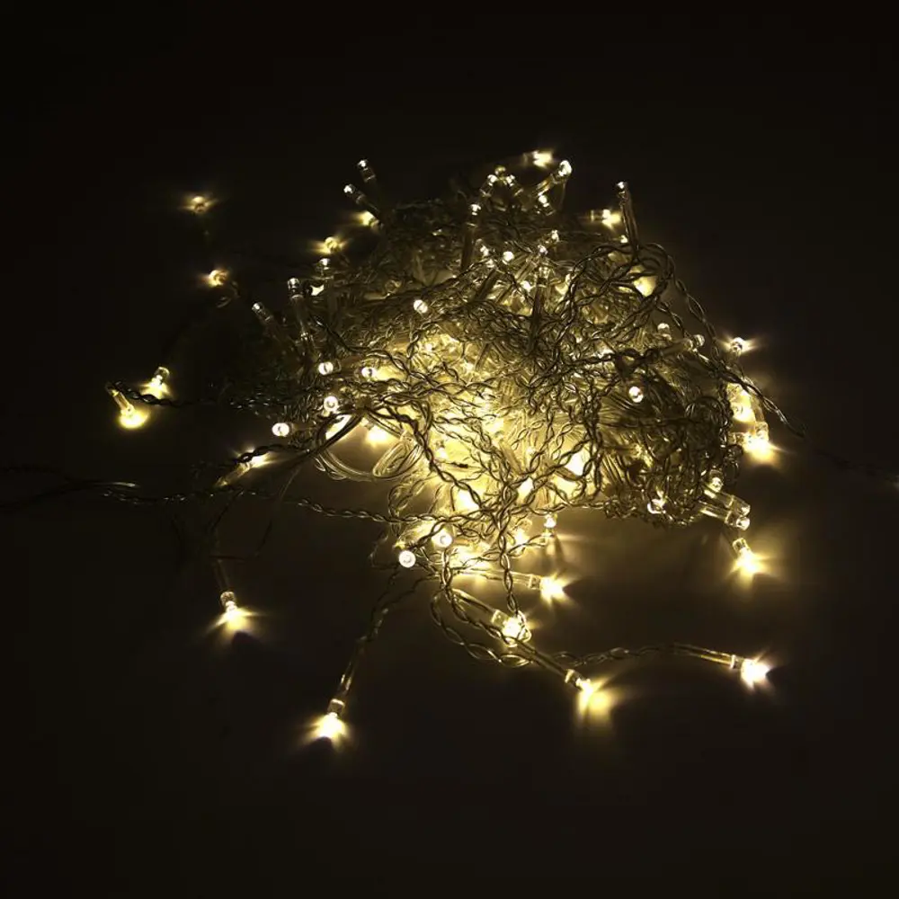 93903708 Электрогирлянда внутренняя/наружная Ecola Бахрома 135LED теплая белая (желтая) 8 режимов работы N4RV05ELC STLM-0605836