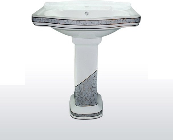 KL250.000I0 KLASIK Декор DIAG./GRI Пьедестал Creavit Klasik 