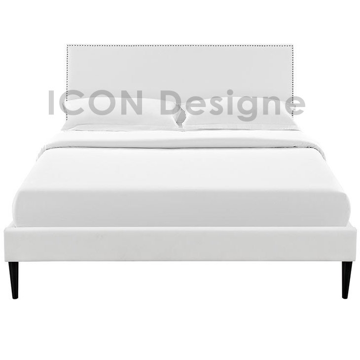 Кровать двуспальная 160х200 черная Dotted ICON DESIGNE ДИЗАЙНЕРСКИЕ 177965 Черный  - Вид №3