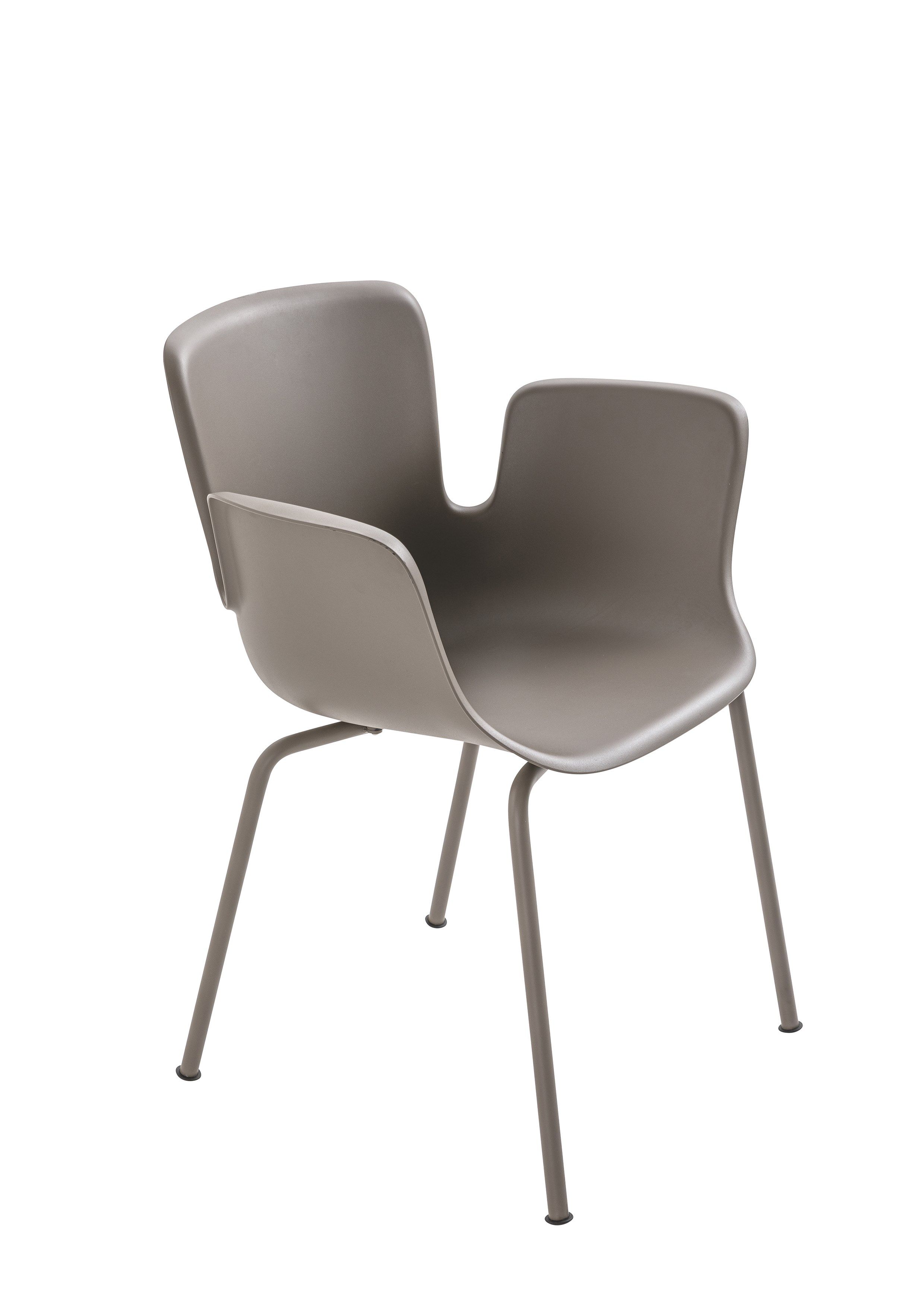Полиэтиленовое кресло с подлокотниками CAPPELLINI Juli ARCH-00052417 - Вид №3