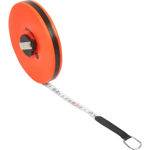 Рулетка геодезическая 312236 30 м х 12.5 мм, двусторонняя шкала