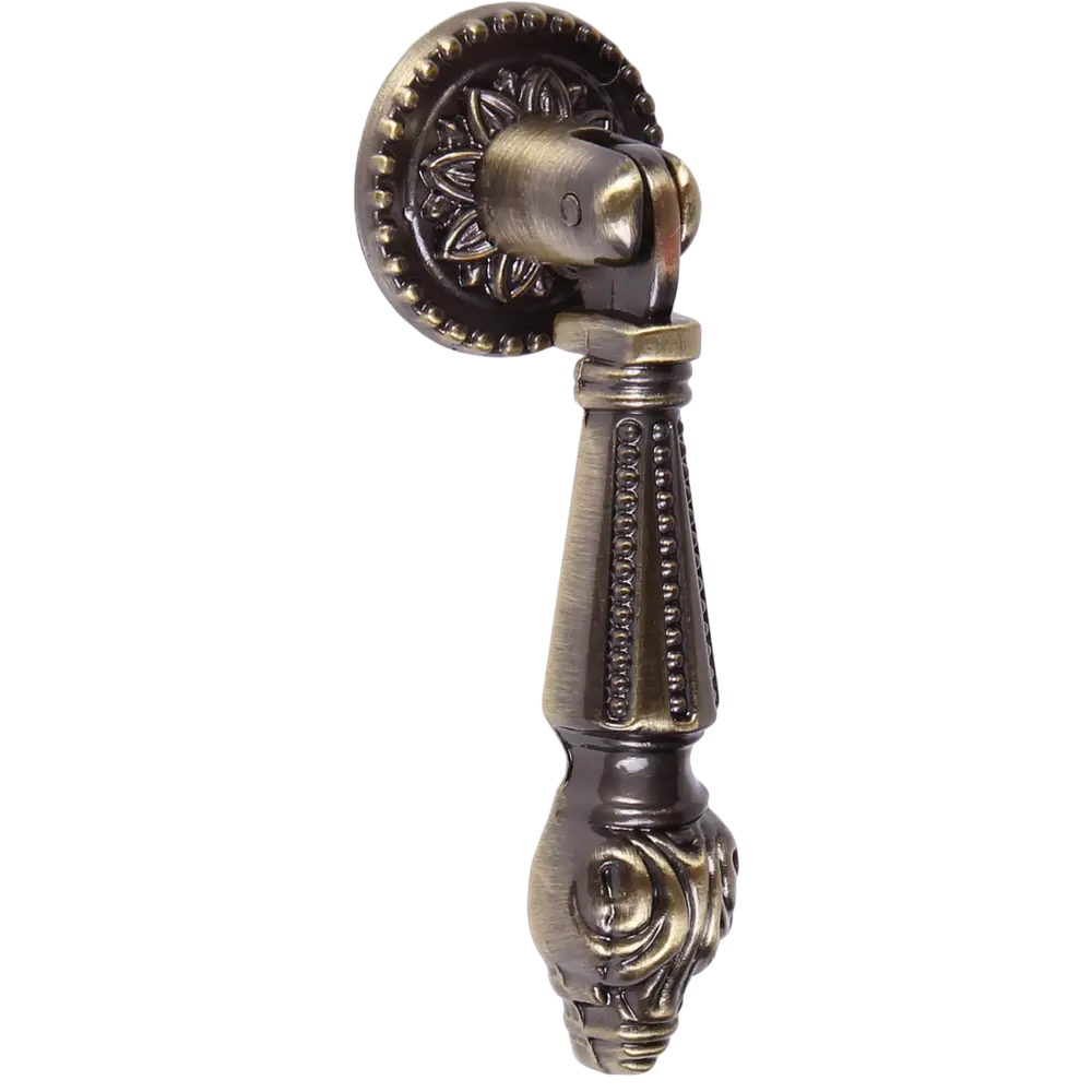 Мебельная ручка-кнопка Larvij бронза STLM-2035302