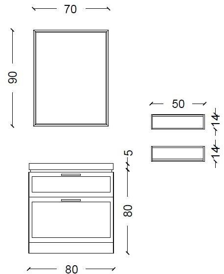 Mobiltesino Тумба под умывальник из ясеня с вешалкой для полотенец Estra sun-id-1425191 - Вид №4