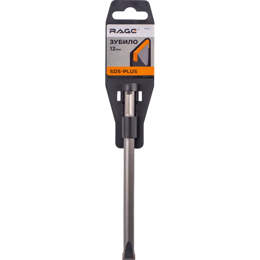 Плоское зубило RAGE SDS-plus для бетона и железобетона 12x160 мм 89418161 STLM-1572918 - Вид №2