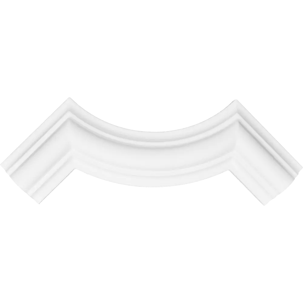 Уголок декоративный для потолочного плинтуса NMC C100-C1 белый 4 шт 89342761 STLM-0812022 - Вид №1