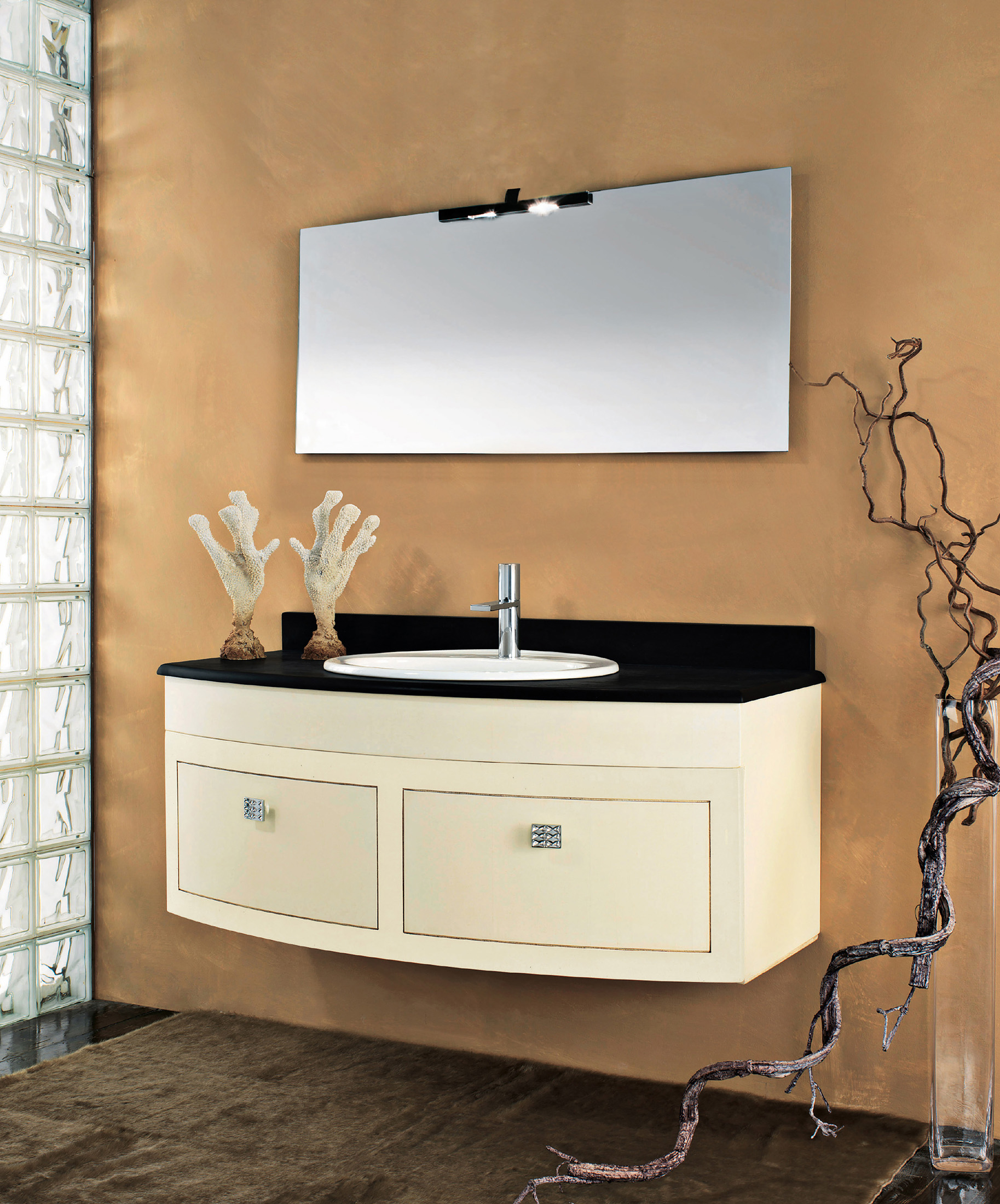 8094 Tifernoit Композиция для ванной, покрытая лаком цвета слоновой кости Bagno  - Вид №1